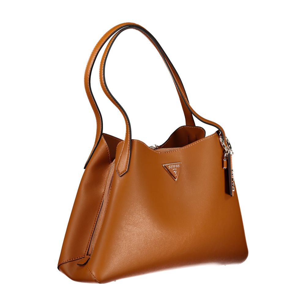  - Brown Polyethylene Handbag