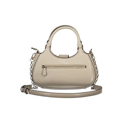  - Gray Polyethylene Handbag