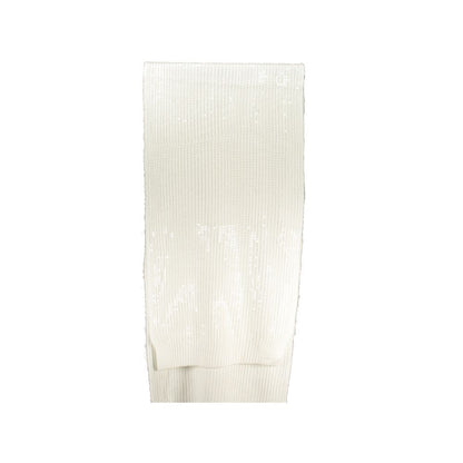  - White Polyester Scarf