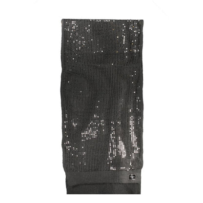  - Black Sequin Scarf