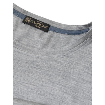  - Gray Silk T-Shirt