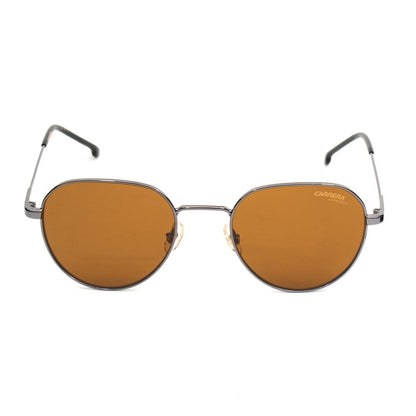 Carrera Bicolor Metal Sunglasses – Dark Ruthen Frame with Brown Lenses, 48mm