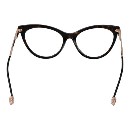 Philipp Plein Women’s Optical Glasses – Brown Cat Eye Frame, 54mm