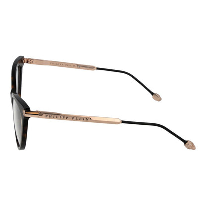 Philipp Plein Women’s Optical Glasses – Brown Cat Eye Frame, 54mm