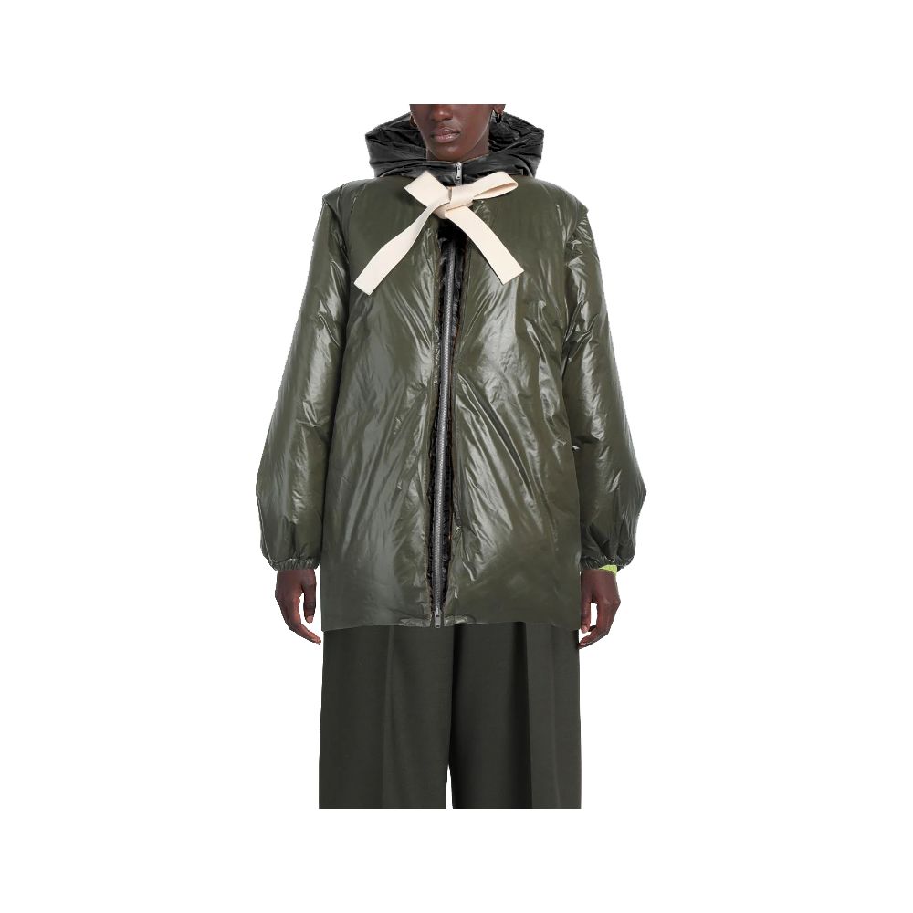  - Green Nylon Jackets & Coat