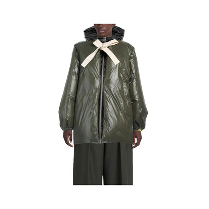  - Green Nylon Jackets & Coat