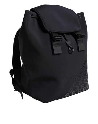 Black DG Mania Neoprene Travel Back Pack Bag - The Luxe Alliance