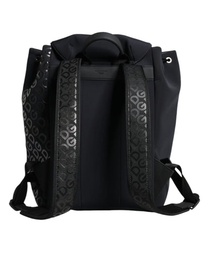 Black DG Mania Neoprene Travel Back Pack Bag - The Luxe Alliance