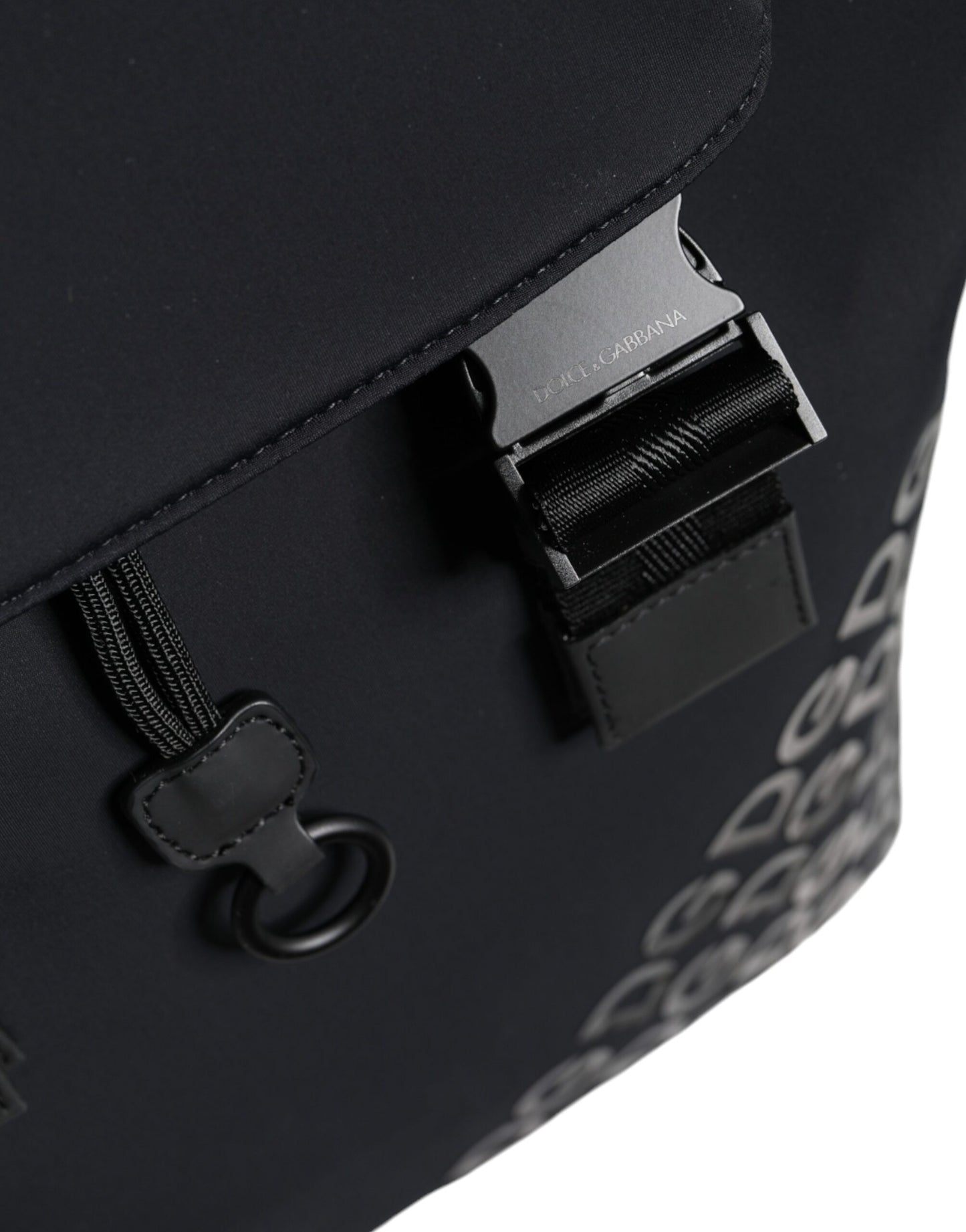 Black DG Mania Neoprene Travel Back Pack Bag - The Luxe Alliance