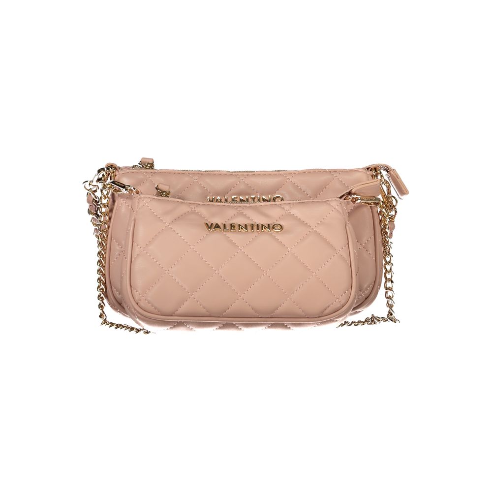  - Pink Polyethylene Handbag