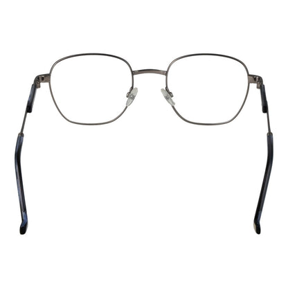 Hackett Gray Men’s Optical Frames – Gunmetal Square Design