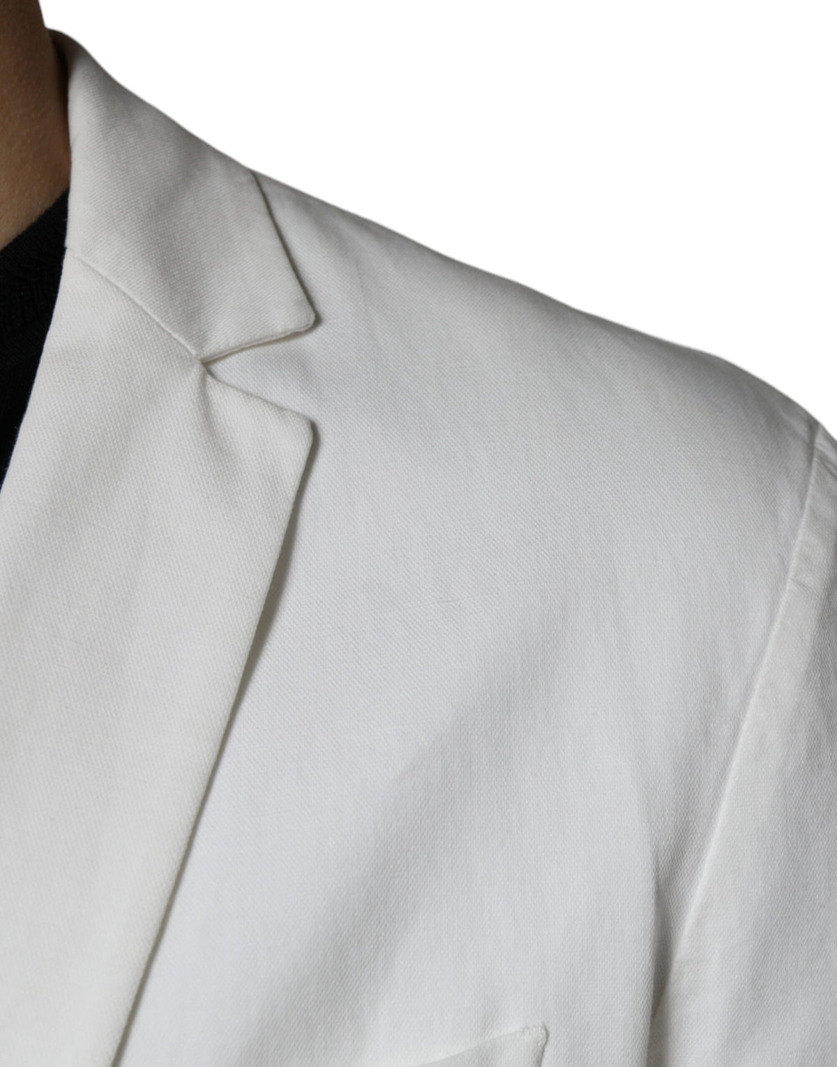 DONDUP White Single Breasted One Button Dress Formal Blazer