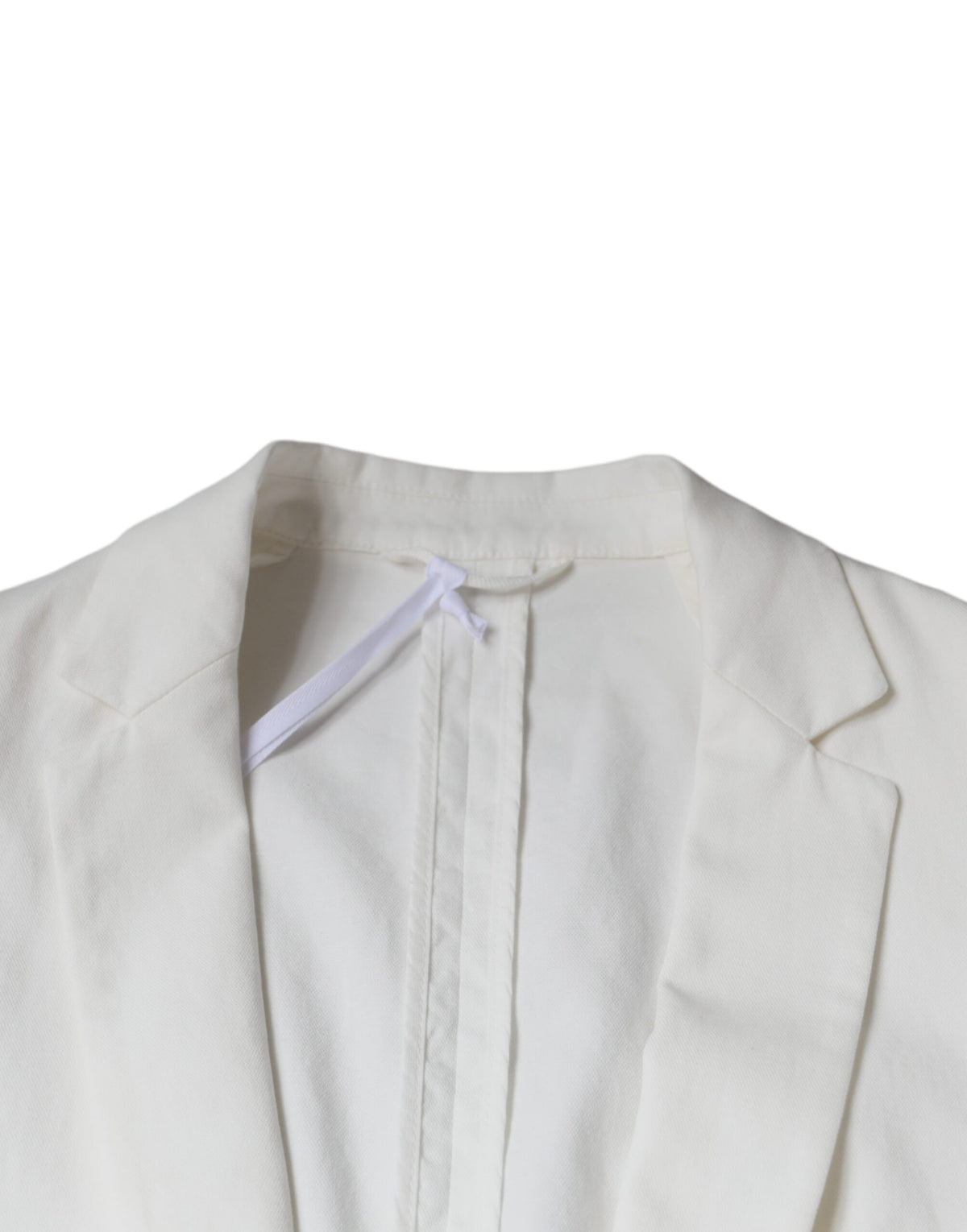 DONDUP White Single Breasted One Button Dress Formal Blazer
