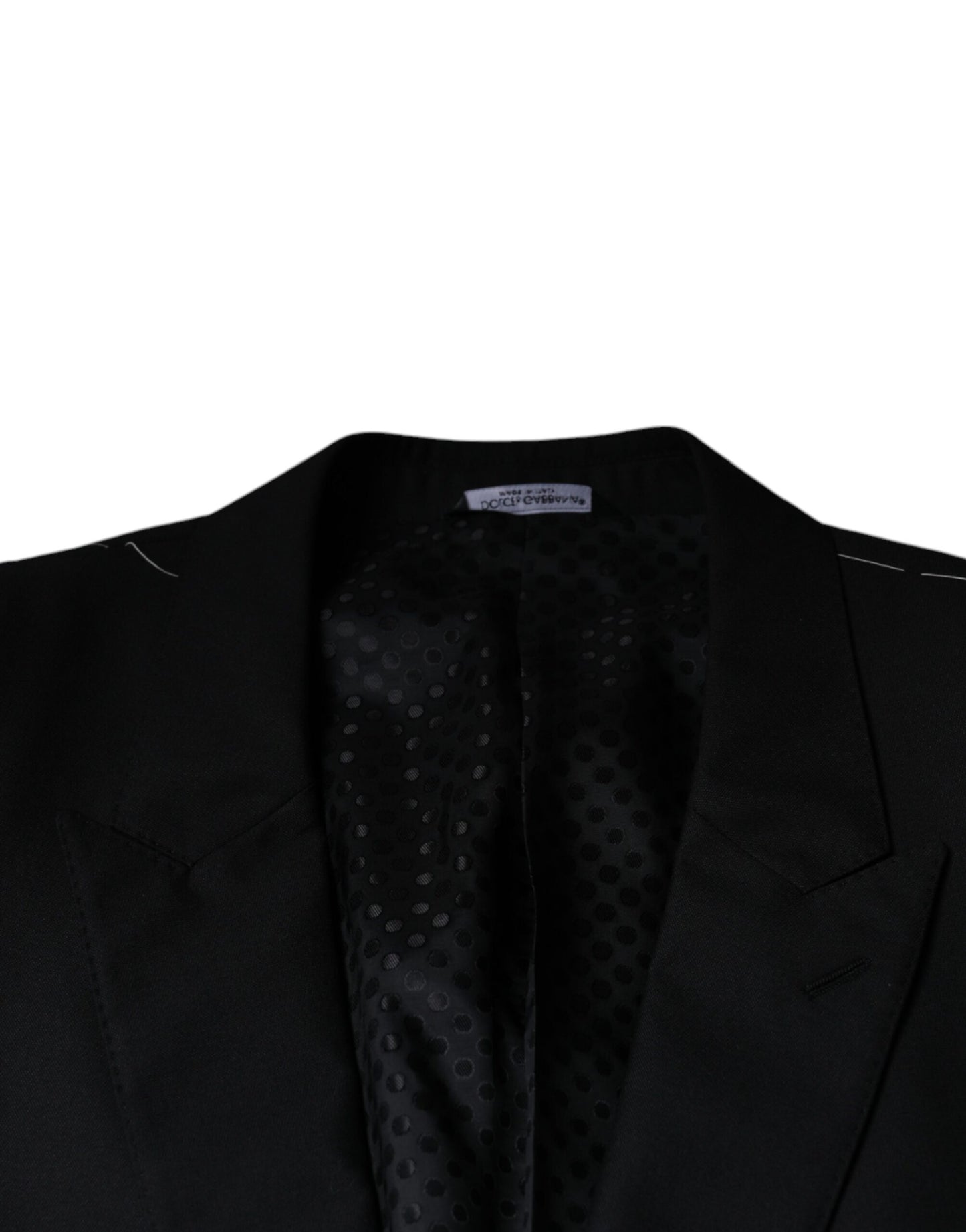 Black Wool Single Breasted Men Coat Blazer - The Luxe Alliance