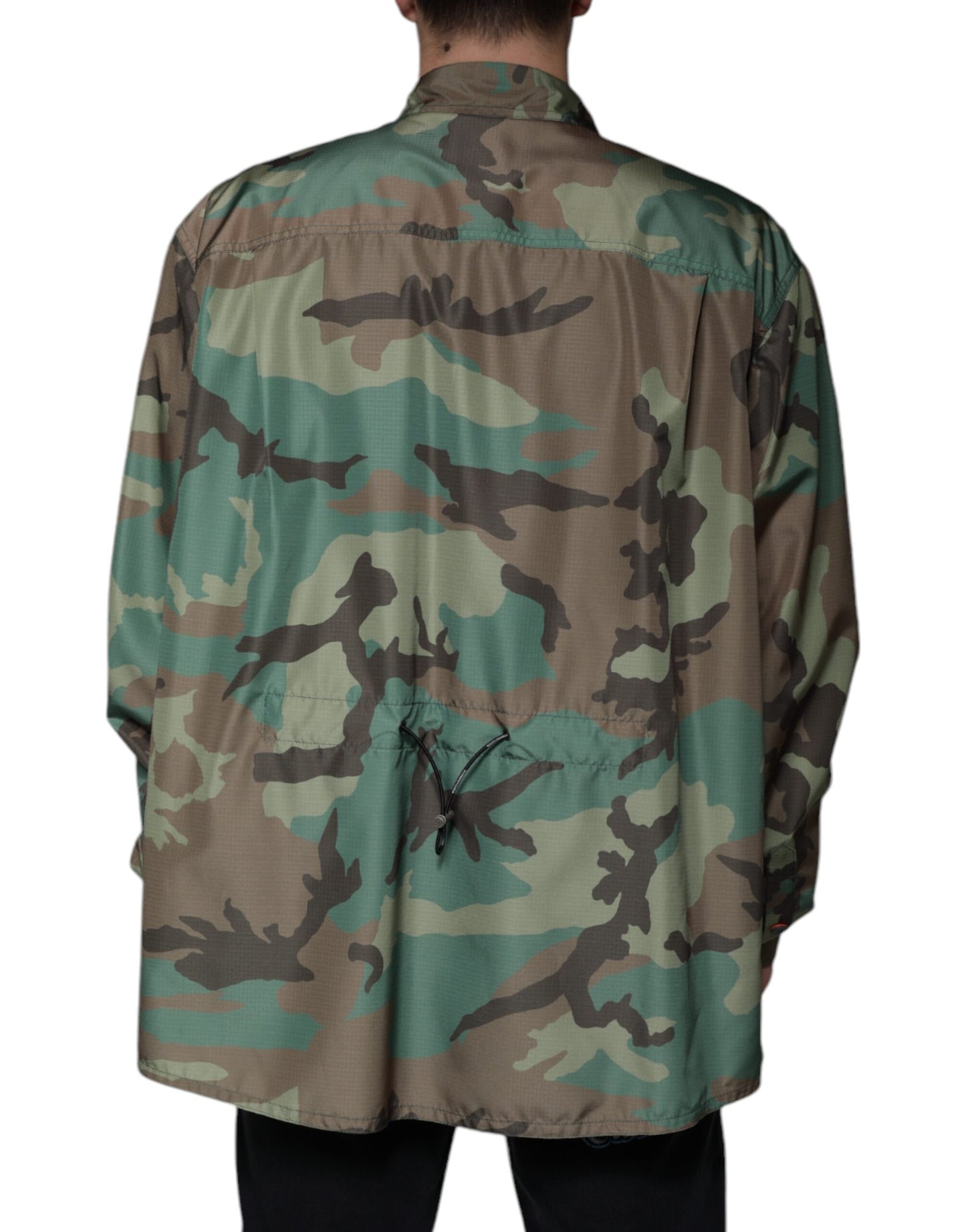  - Multicolor Camouflage Button Down Shirt