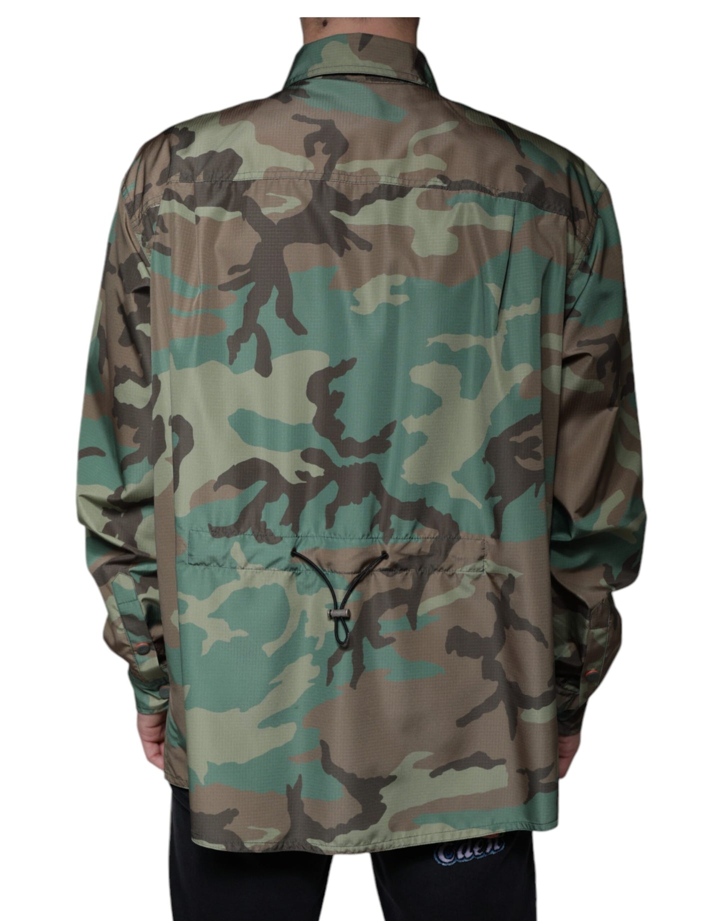 - Multicolor Camouflage Button Down Shirt