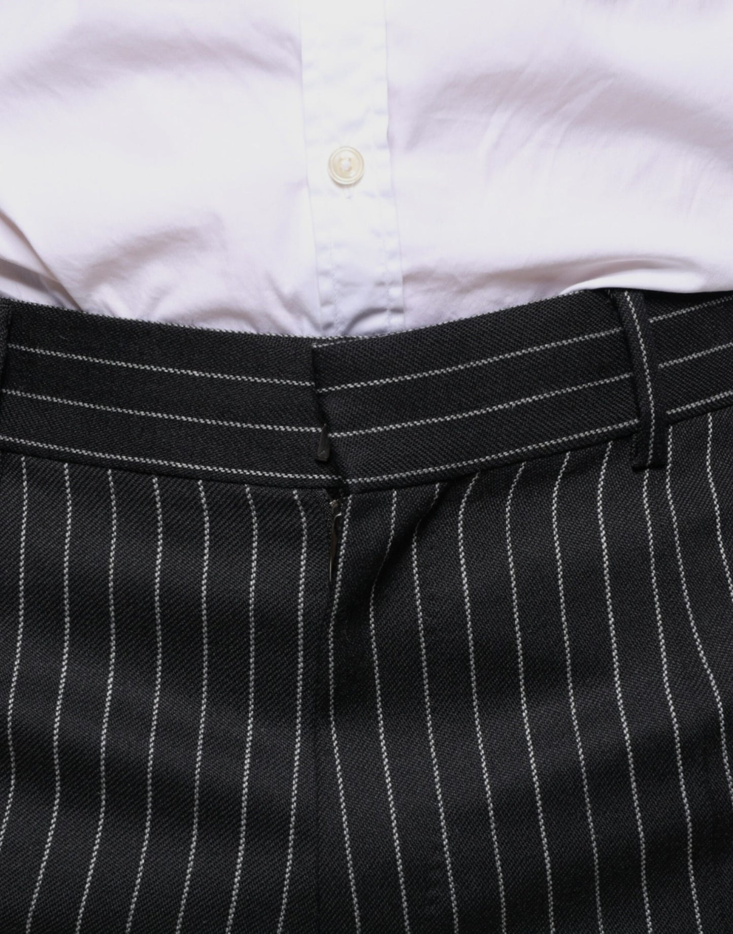  - Black Stripes Skinny Men Dress Pants