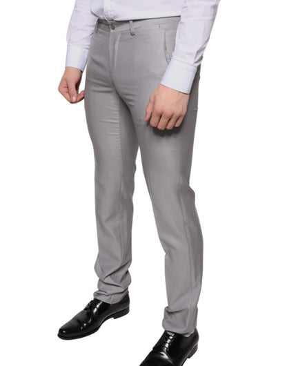  - Light Gray Wool Dress Pants