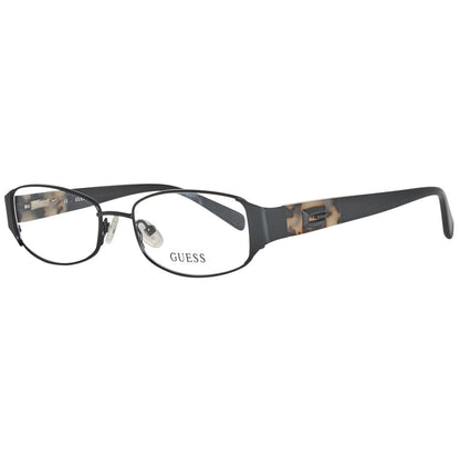 Guess Women's Black Metal Optical Glasses – Round Frame, 52mm