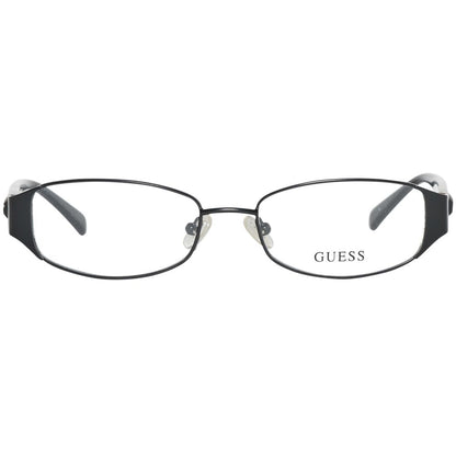 Guess Women's Black Metal Optical Glasses – Round Frame, 52mm