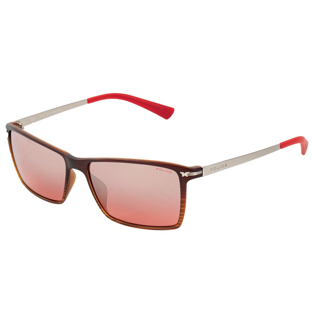 Police Red Injected Sunglasses – Stylish Eye Protection