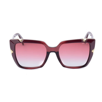 Police Women's Sunglasses – Red Injected Frame, Gradient Lenses