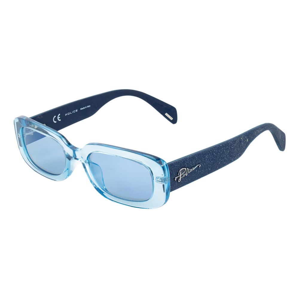 Police Women's Acetate Sunglasses – Mirror Blue Lenses