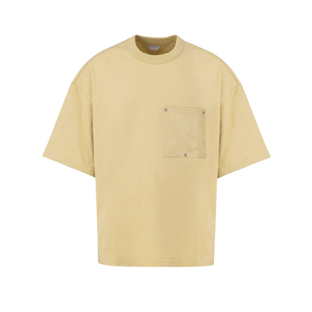  - Beige Cotton T-Shirt