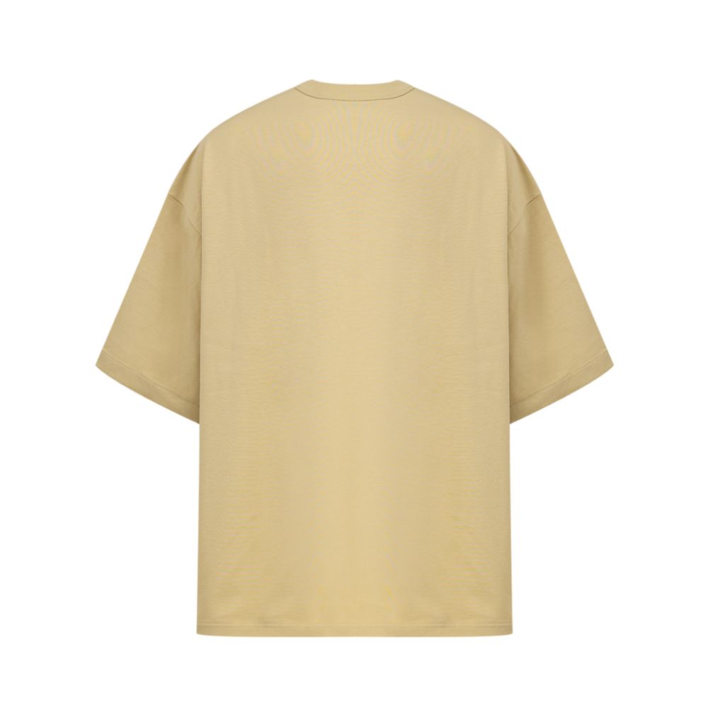  - Beige Cotton T-Shirt