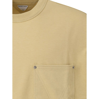  - Beige Cotton T-Shirt