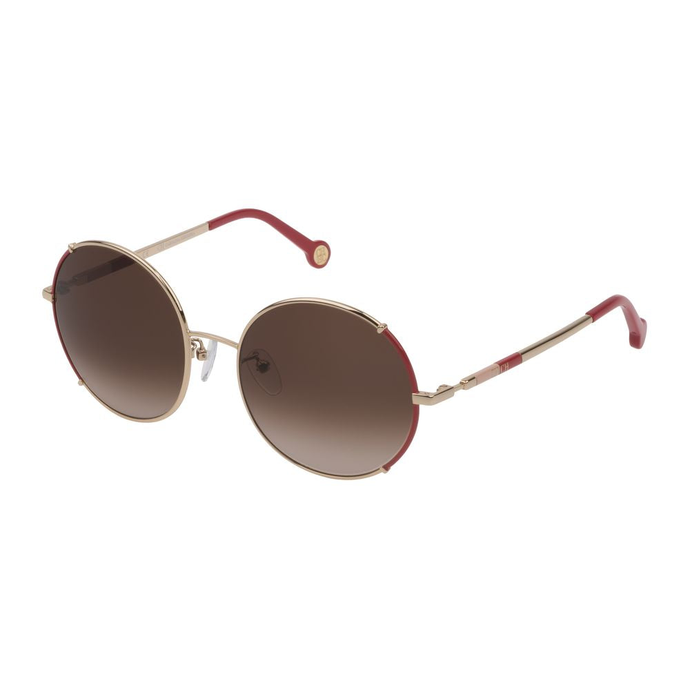  - Rose Gold Metal Sunglasses