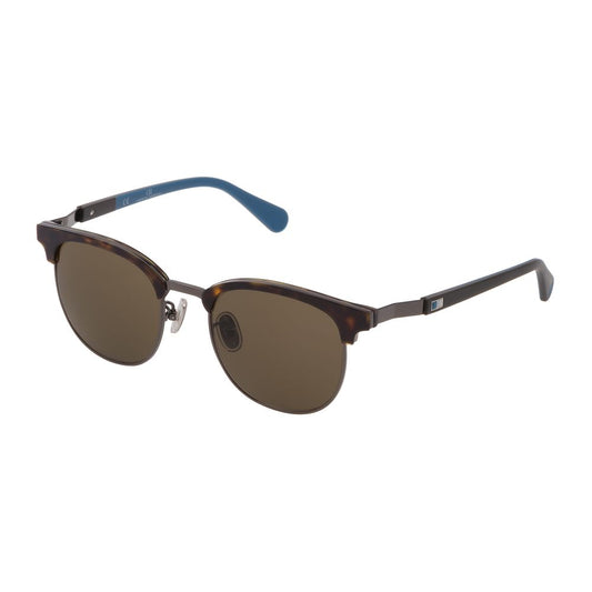  - Gray Acetate And Metal Sunglasses