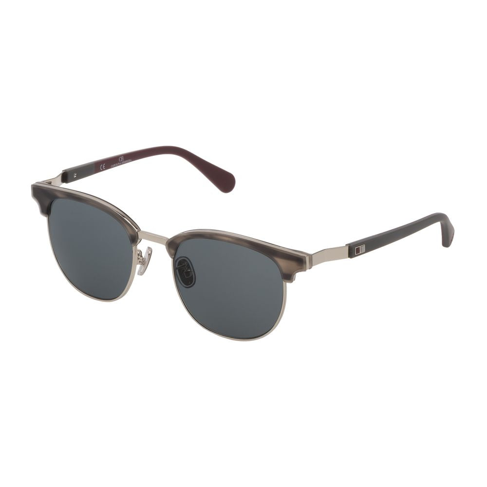  - Gray Acetate And Metal Sunglasses