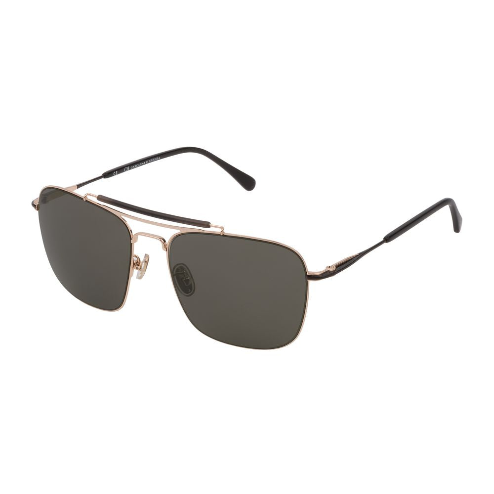  - Rose Gold Metal Sunglasses