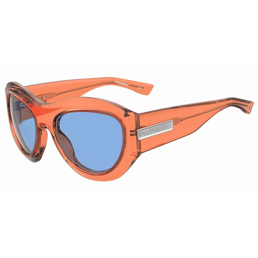  - Orange Plastic Sunglasses