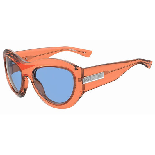  - Orange Plastic Sunglasses