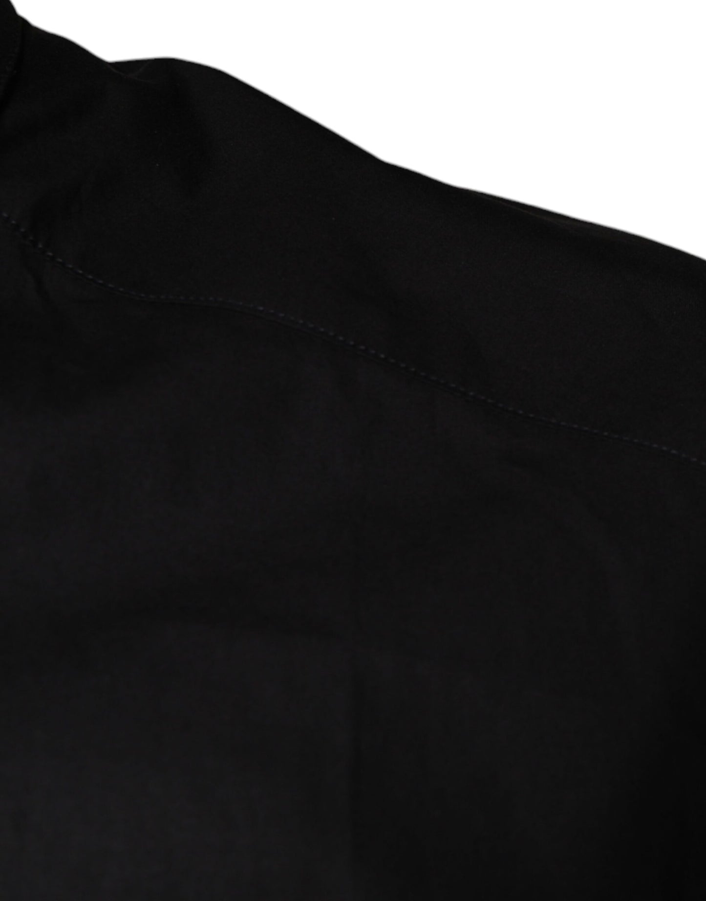  - Black King Crown Embroidered GOLD Dress Shirt