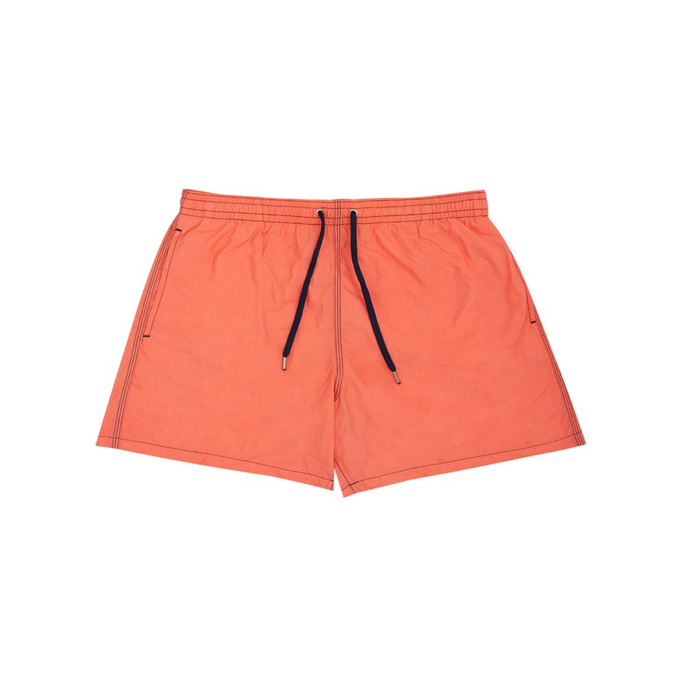 Orange Polyester Swimwear - The Luxe Alliance