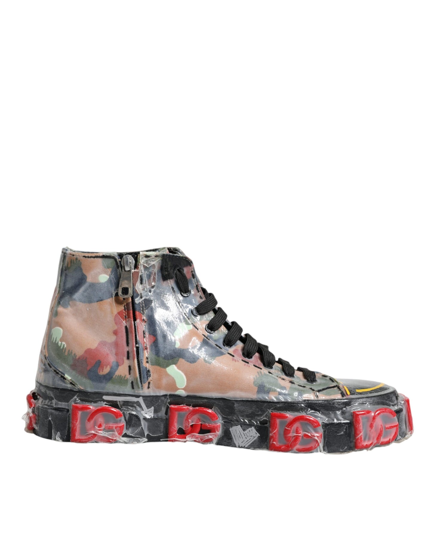 Multicolor Camouflage High Top Sneakers Shoes - The Luxe Alliance