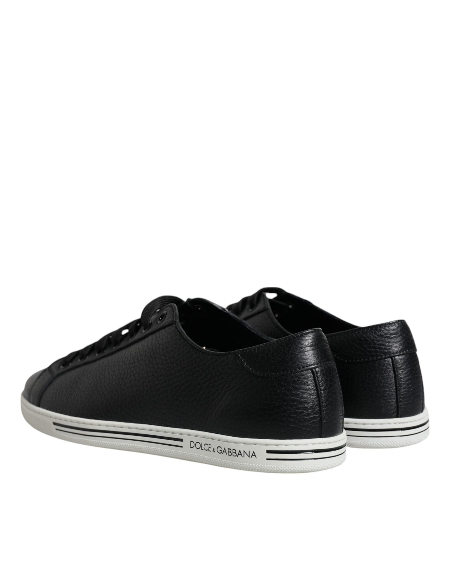 Black Low Top Men Saint Tropez Sneakers Shoes - The Luxe Alliance