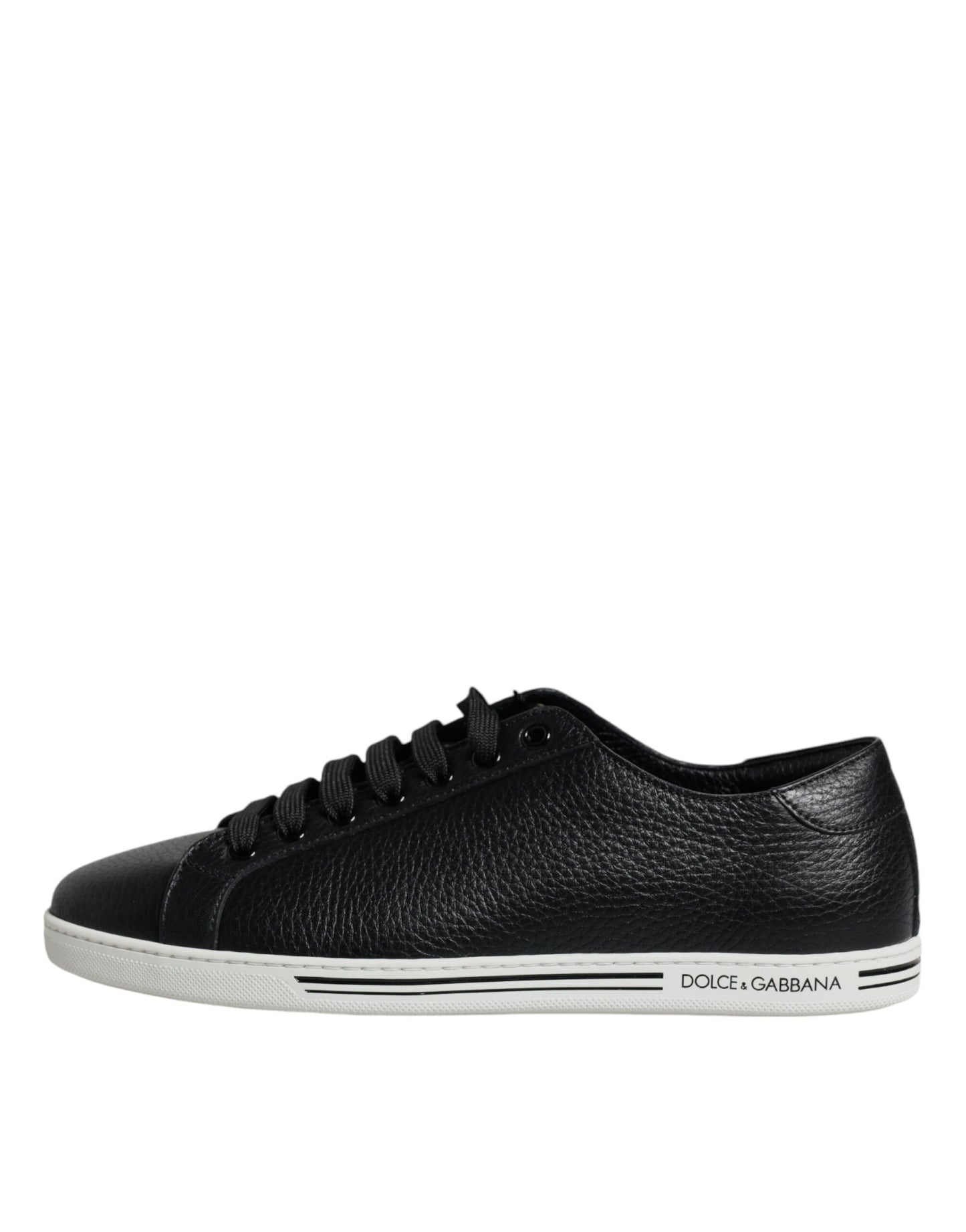 Black Low Top Men Saint Tropez Sneakers Shoes - The Luxe Alliance