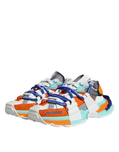 Multicolor Panelled Space Men Sneakers Shoes - The Luxe Alliance