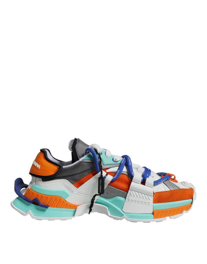 Multicolor Panelled Space Men Sneakers Shoes - The Luxe Alliance