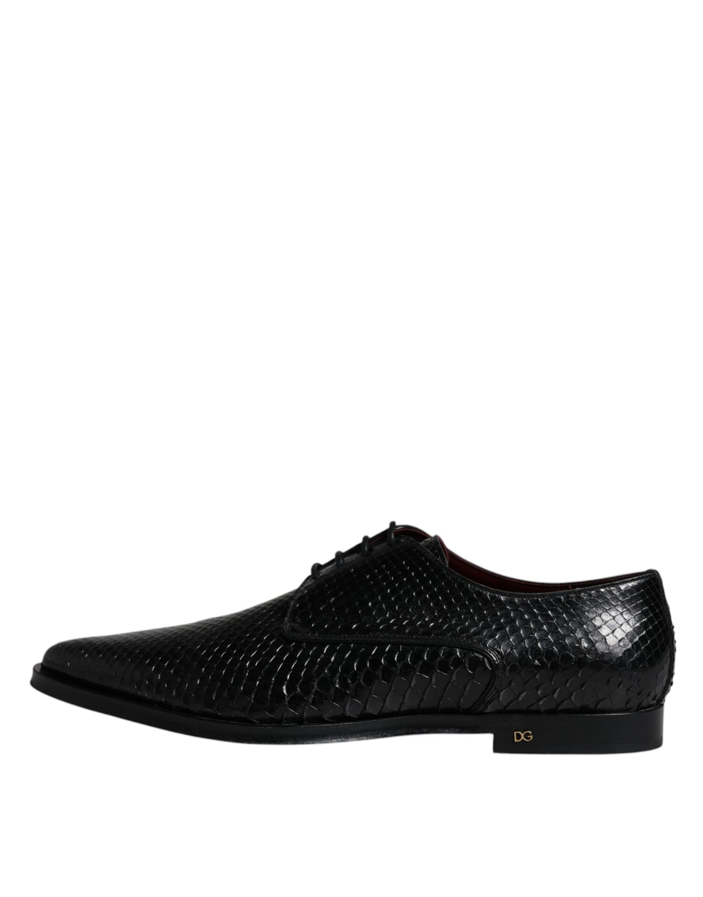 Black Leather Derby Formal Dress Shoes - The Luxe Alliance