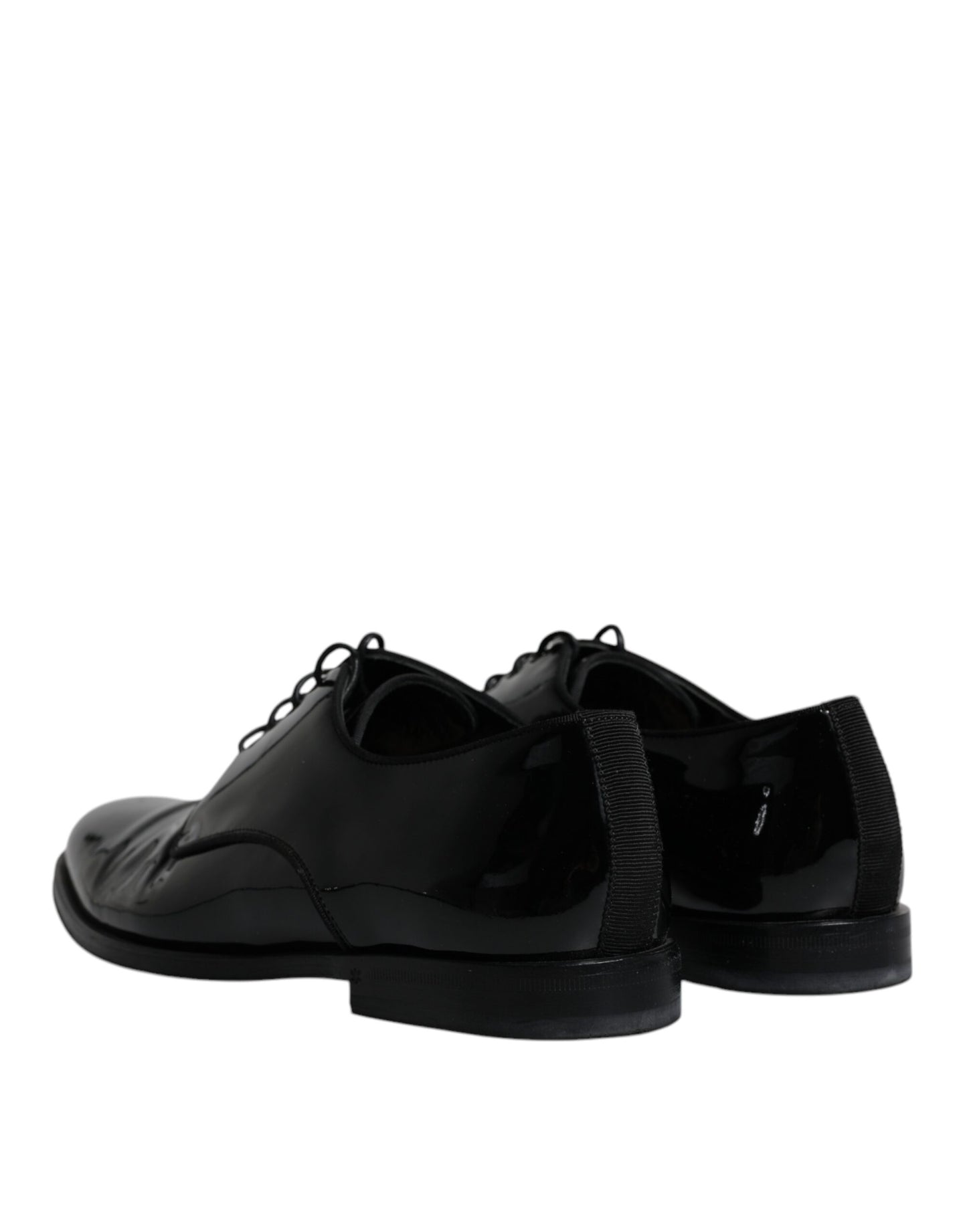  - Black Leather Lace Up Men Derby Formal Shoes