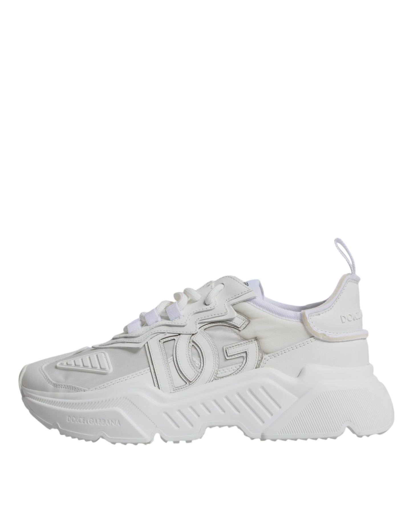  - White Nylon Daymaster Low Top Sneakers Shoes