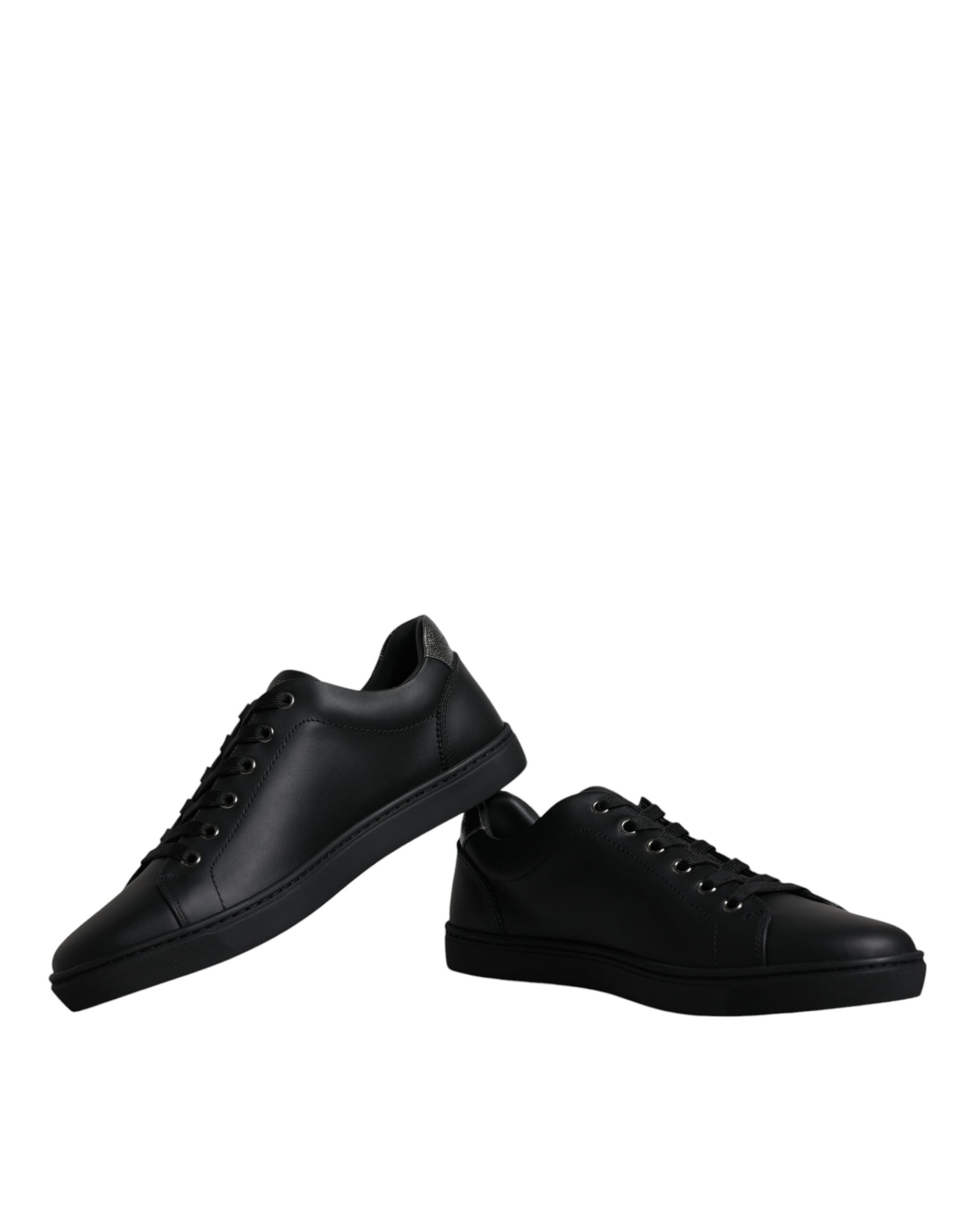 Dolce & Gabbana Men's Black London Sacred Heart Trainers