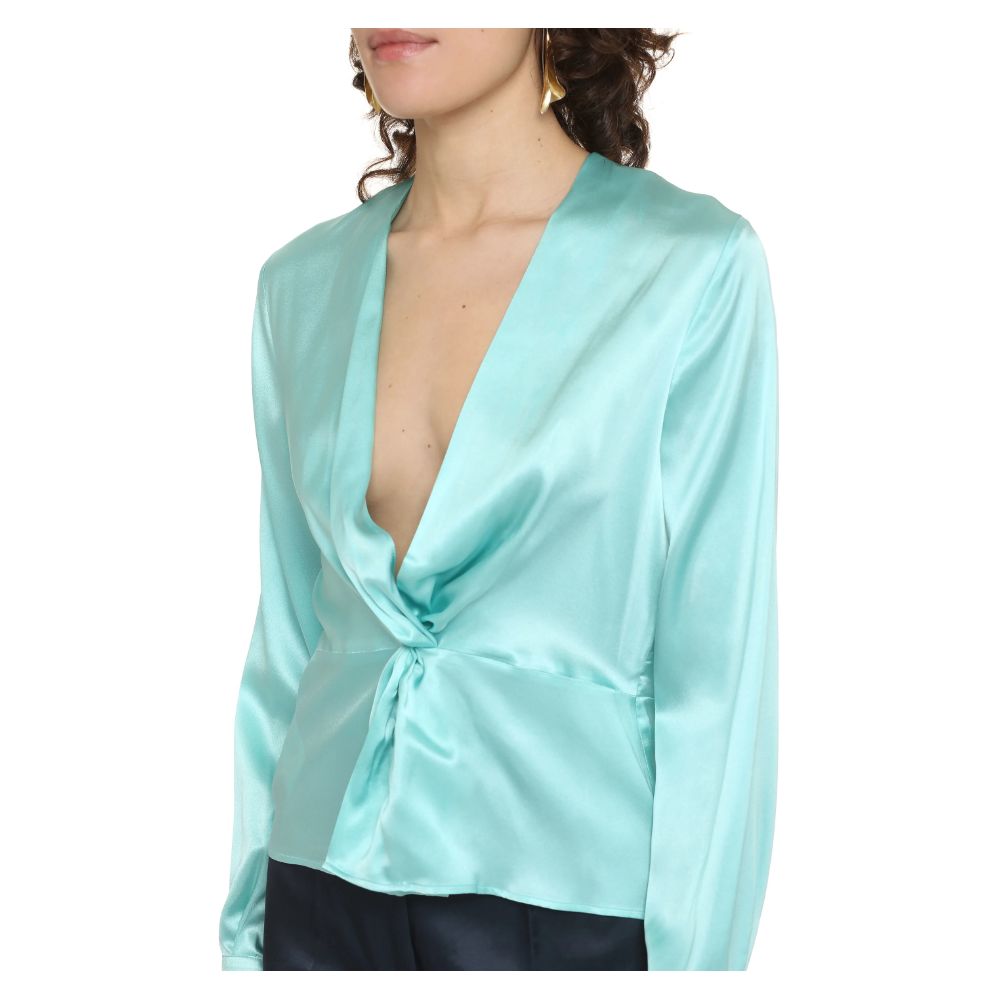 Green Silk Sweater - The Luxe Alliance