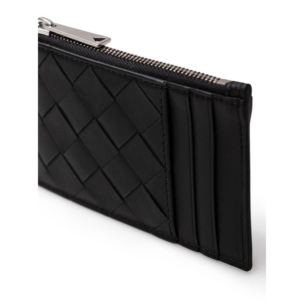 Black Leather Wallet - The Luxe Alliance