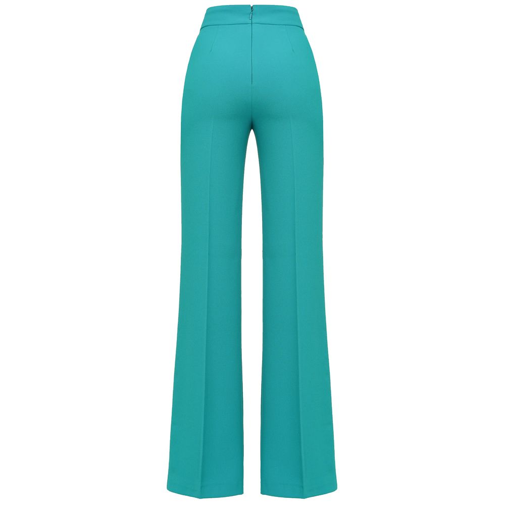 Green Polyester Jeans & Pant - The Luxe Alliance